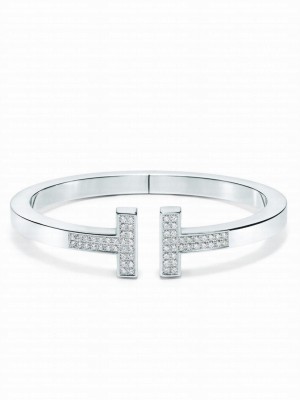 Tiffany T Square Bracelet Silver