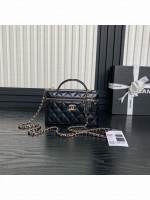 CHANEL LONG VANITY WITH CHAIN AP4414-2 black