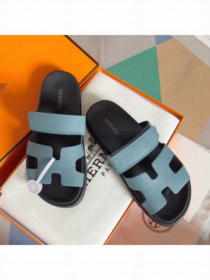 Hermes Unisex Chypre Flat Sandals 03