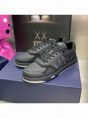 Dior Unisex B27 Low-Top Sneaker Smooth Calfskin with Dior Oblique Jacquard 2023 09