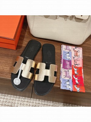 Hermes Oran Flat Slide Sandals 2023 Collection 014