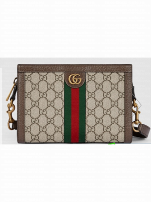 GUCCI OPHIDIA SUPER MINI BAG 795467 Brown