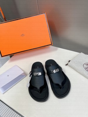 Hermes Unisex Empire sandal black
