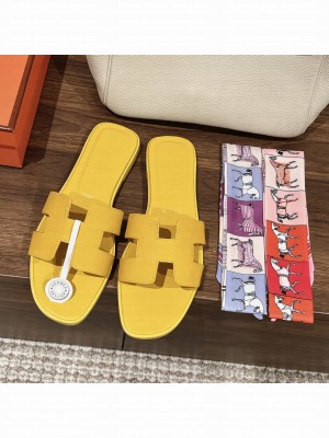 Hermes Oran Flat Slide Sandals 2023 Collection 035