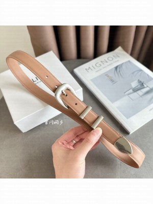 CELINE WIDTH 2.5CM SMALL WESTERN BELT IN TAURILLON LEATHER 019