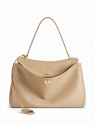 Balenciaga Rodeo Medium Handbag Apricot