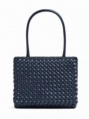 Bottega Veneta Patti Top Handle Bag 709420 Dark Gray