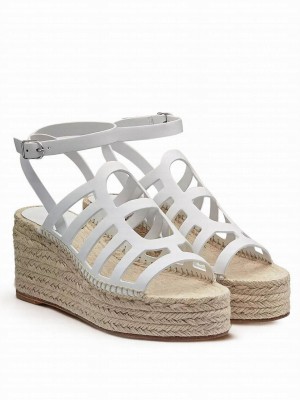 Hermes Women's Catalya Espadrille White