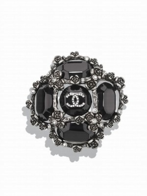 Chanel Brooch AB7539 Black