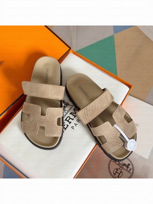 Hermes Unisex Chypre Flat Sandals 024