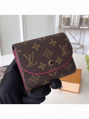 Louis Vuitton Ariane Monogram Canvas Compact Wallet Fuchsia Collection