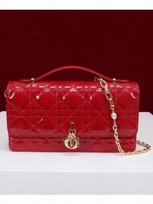 Christian Dior My Dior Top Handle bag Red