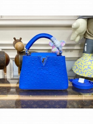 Louis Vuitton CAPUCINES MINI M93483 blue