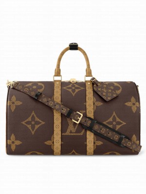 Louis Vuitton Keepall Bandouliere 45 M47211 Brown