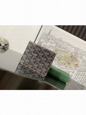 Goyard Saint-Florentin Wallet Black & Tan