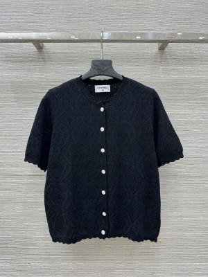 Chanel Wool Cardigan CH031122 Black 2025