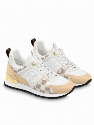 Louis Vuitton Women's Run Away Sneaker 1AAWFC Khaki