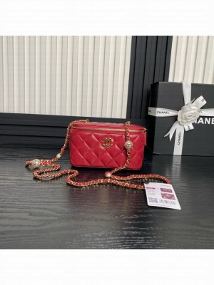 Chanel CLUTCH WITH CHAIN AP4285 red