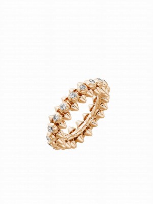 Cartier Women's Clash De Cartier Ring Diamonds Red