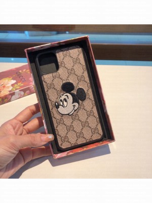 Gucci Embroidered disney mickey iPhone Case 2021 010