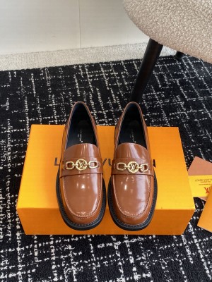 Louis Vuitton Women's Chess Flat Loafer 04