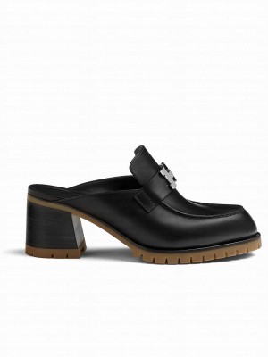 Hermes Women's Flore 60 Mule Black