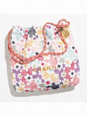 CHANEL 22 SMALL HANDBAG AS3260 Multicolor