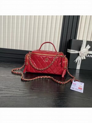 Chanel CAMERA CASE AS5222 red