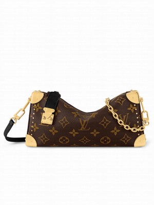 Louis Vuitton Slim trunk bag Brown