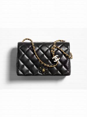 Chanel SMALL FLAP BAG AS4967 black