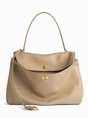 Balenciaga Rodeo Large Handbag Apricot