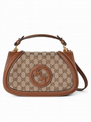 Gucci Blondie Small Top Handle Bag 815714 Coffee