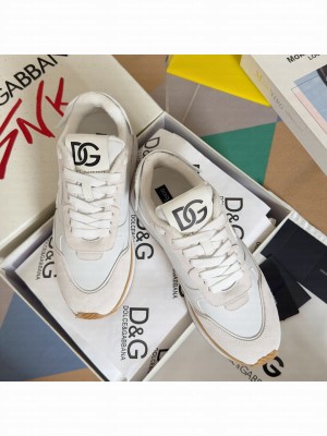 Dolce & Gabbana Man's Mixed-material DG CUSHION sneakers 04