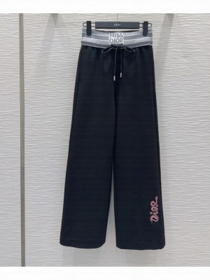 Christian Dior Women's Dior And Kaws Track Pants Black