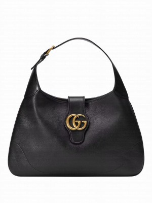 Gucci Aphrodite Medium Shoulder Bag 726274 Black