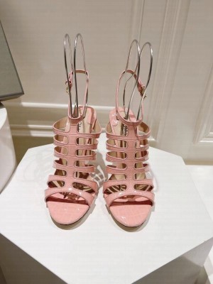 TOM STAMPED CROCODILE LEATHER CARINE SANDAL 05