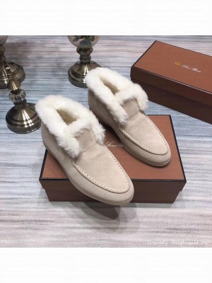 Loro Piana Open Walk Suede Calf Skin-13