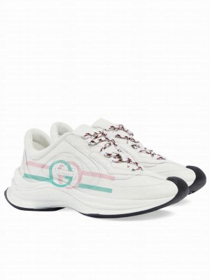 Gucci Unisex Run Sneaker 734904 Cream