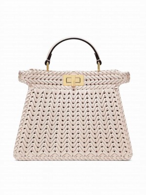 Fendi Peekaboo ISeeU Small 8BN327 Cream