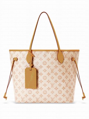Louis Vuitton Neverfull MM M27521 Cream