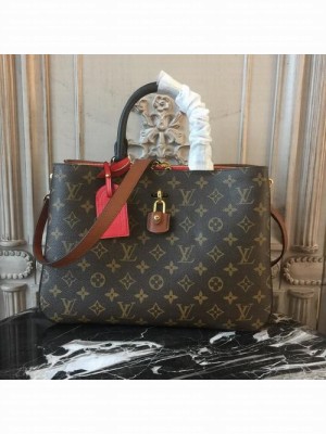 Louis Vuitton Millefeuille Bag 32cm Monogram Canvas Spring/Summer 2018 Collection M44254, Noir Rouge