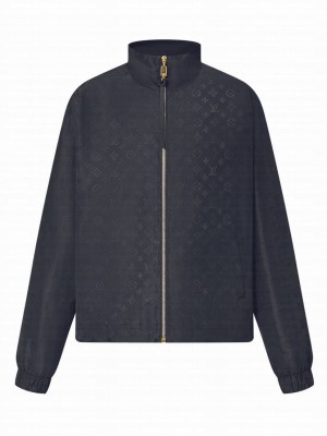 Louis Vuitton Women's Monogram Zip Jacket Black
