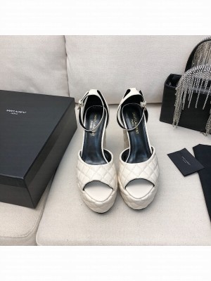 Saint Laurent 4cm Platform Heel 13.5cm High Heel Sandals 2022 Collection 010