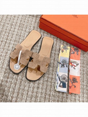 Hermes Oran Flat Slide Sandals 2023 Collection 055