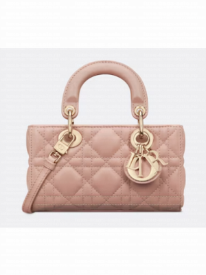 Lady D-Joy Micro Bag Rose des Vents Cannage Lambskin S0910O