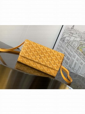 Goyard Varenne Continental Wallet Yellow