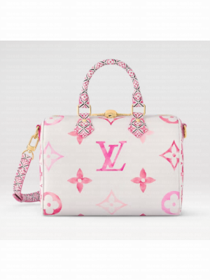 Louis Vuitton Speedy Bandouliere 25 M23073 Pink