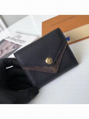 Louis Vuitton Double V Compact Wallet M64420 Black  Collection