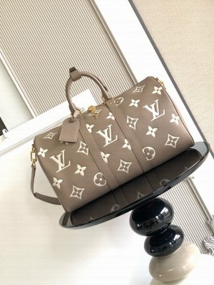 Louis Vuitton Keepall Bandouliere 45 M46670 gray