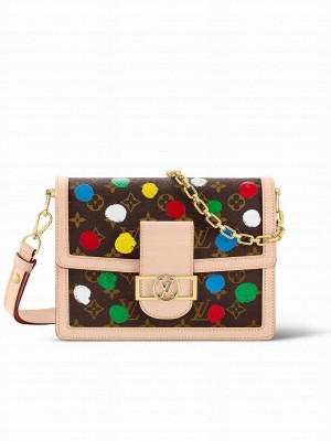 LVxYK Dauphine MM M46432 Brown